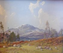 Tom Campbell 1865-1943 signed oil on canvas, Springtime