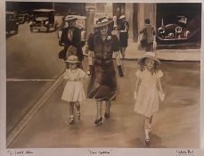 Natasha Pearl limited edition silver line print 2/10 “Covert Operation”