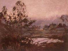 John Henderson Tarbet Scottish 1864-1937/8 “Auchterarder” print