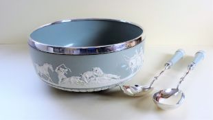 Antique Victorian Copeland Spode Salad Bowl & Servers