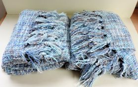 Pair of matching DKNY Throws 160 x 120cm