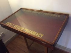 Excellent Victorian Mahogany Shop Counter Display Case