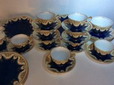 Antique Crown Staffordshire Tea Service