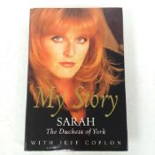 SARAH FERGUSON SIGNED AUTOBIOGRAPHY