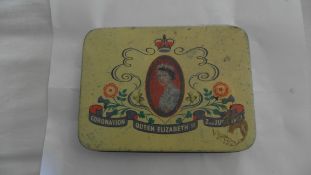ELIZABETH II CORONATION BOXES X 2