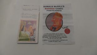 DONALD MCGILL COMIC POSTCARD PACK