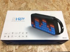 customer returns he speaker with lightshow