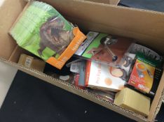 new stock box containing mixed items as pictured
