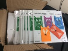new stock 45 packs of 5 finger puppets