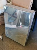 500 x 700mm Aluminium LED Mirror