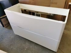 Envy 1200 x 480mm Soft-close Two-Drawer Designer Vanity Unit RRP £279