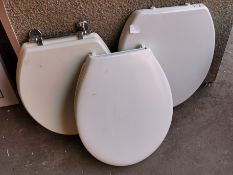 Trio of Toilet Seats
