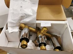 Triple Control Vertical Thermostatic Shower Valve RRP £249