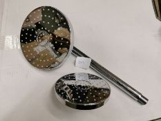 2x Chrome Shower Heads