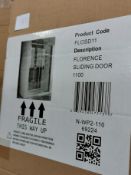 1100mm Florence Sliding Shower Door RRP £229