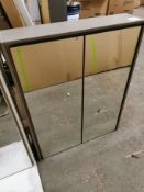 700 x 550mm Willow Mirrored LED Cabinet