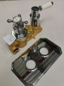 Concealed Traditional Chrome Shower Valve Unit