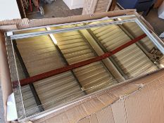 Traditional 1250 x 600mm LED Sensor Mirror - slight damage to one corner
