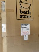 Atlantes 1000mm Chrome Edged Hinge Shower Door RRP £219