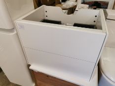 Two-Drawer Wall Hung Vanity Unit RRP £189