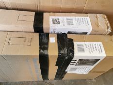 Florence Single Door Quadrant Shower 1100 x 760mm Boxes A & B