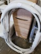 Ceiling Mounted Curtain Chrome Ring RRP £189