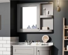 Richmond R/H Mirrored Wall Cabinet RRP £199