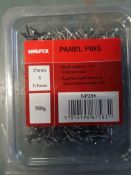 2.5kg - 25mm panel pins