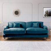 Brand new boxed 3 seater plus 2 seater piper suite in peacock