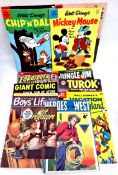 Vintage 14 Assorted Comics All But Two are c1950's