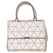 Victoria Beckham Mini Trä±Angle Soft Tote Leather Hand Bag