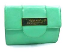 Versace Patent Leather Shoulder Bag