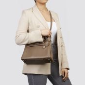 Hermès Etoupe Togo Leather Kelly 28cm Retourn