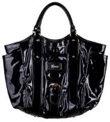 Gucci Patent Leather Shoulder Bag