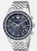 Emporio Armani AR6072 Men's Quartz Chronograph Designer Watch