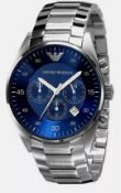 Emporio Armani AR5860 Quartz Men's Stainless Steel Chronograph Watch