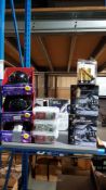 (R1K) Christmas / Lighting. 9 Items. 3 X Projection Shadowlights, 3 X Mains Operated 50 String Li