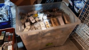 (R15H) Household. Contents Of Large Container. A Quantity Of Mixed Pretty Frills Blind Accessories