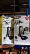(R1L) Health. 2 X Homedics Extended Track Shiatsu Massager With Heat