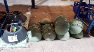 (R1I) Garden. Mixed Lot To Include 2 X Fern Chair Cushion, 2 X Plastic Tree Holder. & Approx. 10