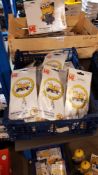 (R2A) Balloons / Toys. 48 X Despicable Me One Sided Foil Balloon Standard Size. (New /Sealed)