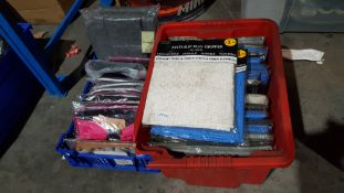 (R15B) Bathroom. Approx. 29 Items. 20 X Mixed Colour House & Home Anti Slip Rug Gripper (55 X 125c