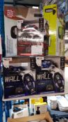 (R2A) Toys. 11 X Red5 RC Wall Climbing Car (Some With RTM Stickers)