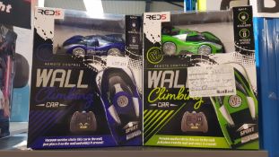 (R1B) Toys. 10 X Red5 RC Wall Climbing Car (Some With RTM Stickers)