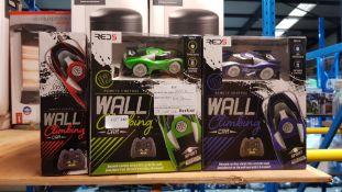(R15F) Toys. 12 X Red5 RC Wall Climbing Car