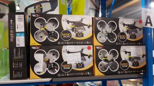 (R2A) Toys. 10 X Red5 Nano Drone (With RTM Stickers)