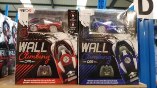 (R1D) Toys. 10 X Red5 RC Wall Climbing Car (Some With RTM Stickers)