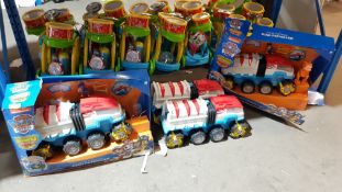 (R2A) Toys. 4 X Paw Patrol Dino Rescuer Patroller (2 X No Box)