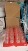 (R14I) Household. Approx. 48 X High Ball Drinking Glasses (New)