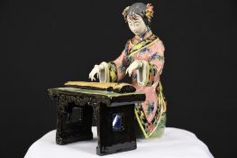 Shiwan Porcelain Art Lady